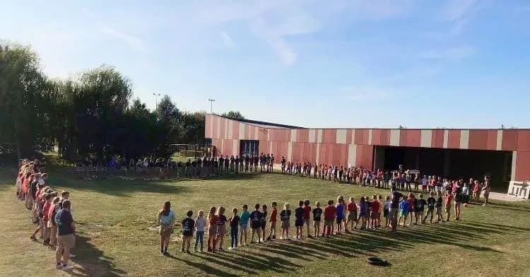 Openingsformatie van de Chiro